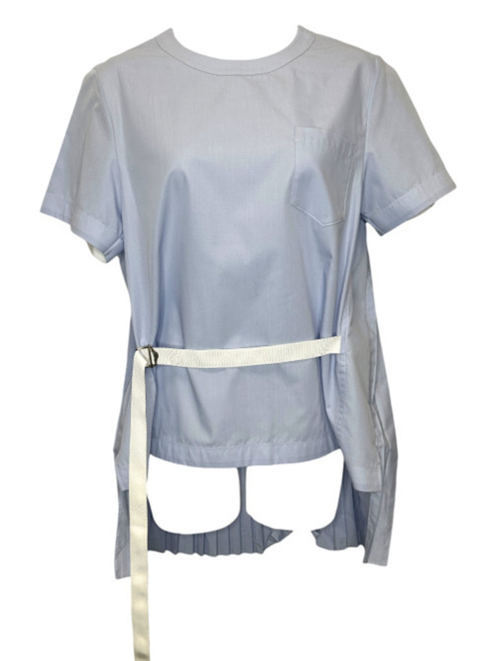 Sacai Belted Pleated T-shirt size 3